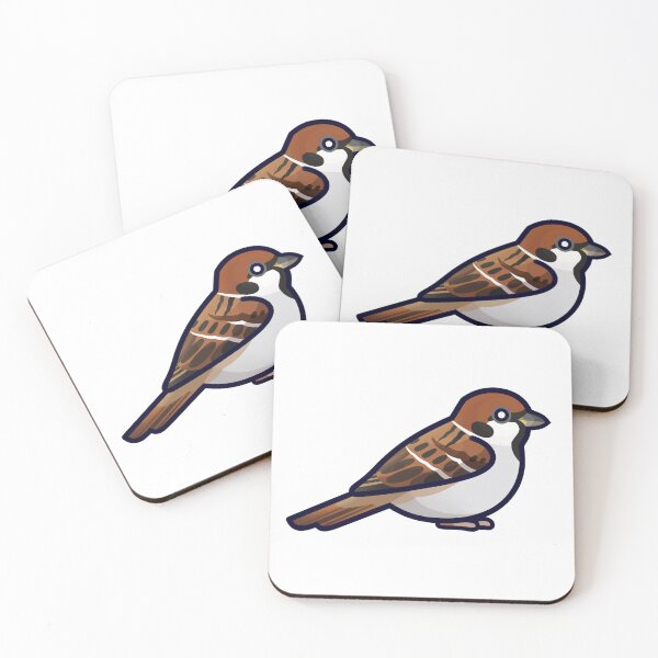Item preview, Eurasian Tree-Sparrow (Right facing) designed and sold by mitsun.
