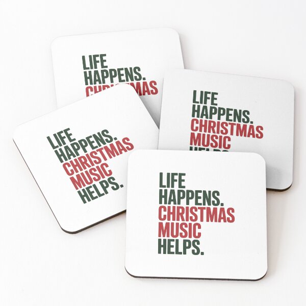 Item preview, Life Happens Christmas Music Helps designed and sold by ChristopStano.