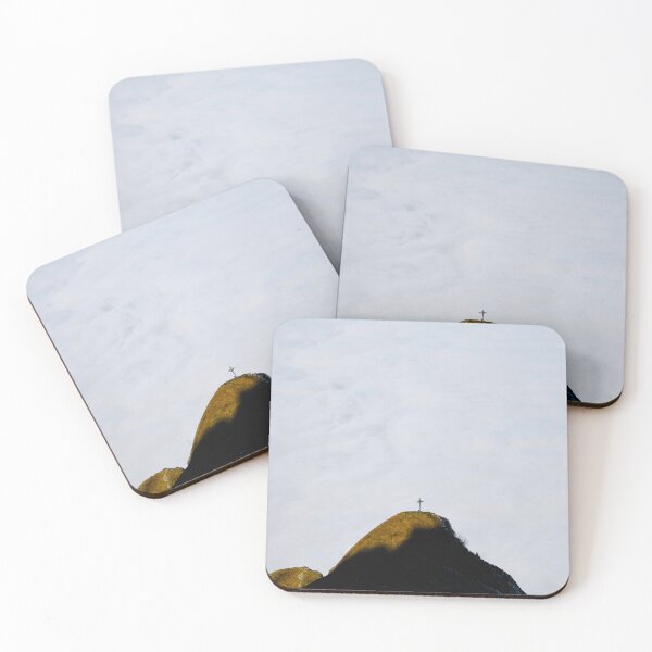 Item preview, Mountain peak in a sea of fog – serene grandeur / Swiss Artwork Photography designed and sold by Raphael Wolf.
