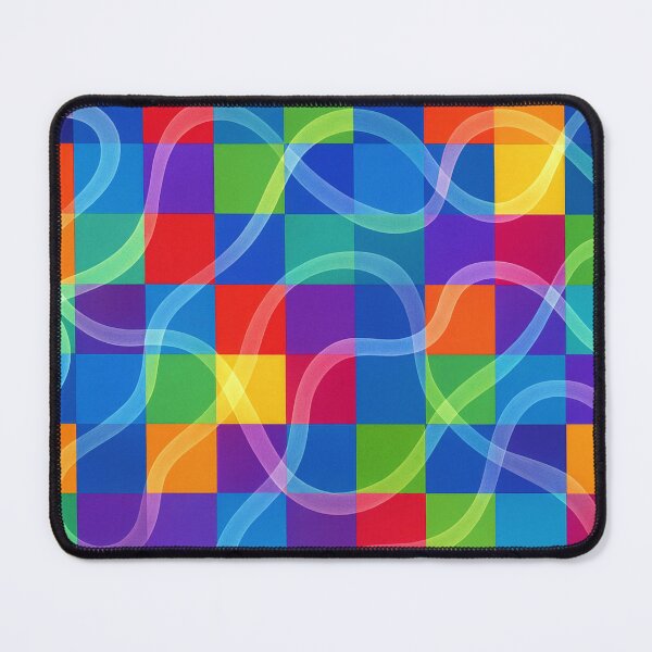 Item preview, Curve play on colored squares designed and sold by Sigtrix.