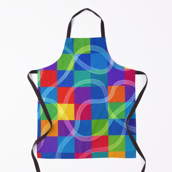 Item preview, Curve play on colored squares designed and sold by Sigtrix.