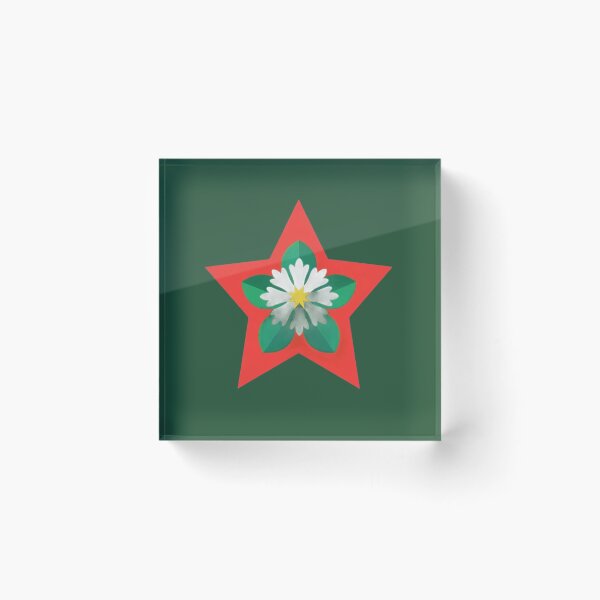 Item preview, Nordic Xmas- Edelweiss in Scandinavian style decor designed and sold by gwmediaDK.