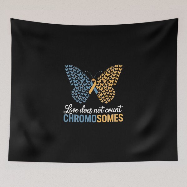 Item preview, Love Doesn'T Count Chromosomes Down Syndrome Awareness  designed and sold by ChristopStano.