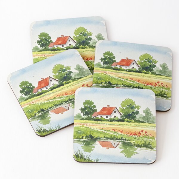 Item preview, Rural landscape designed and sold by Design4uStudio.