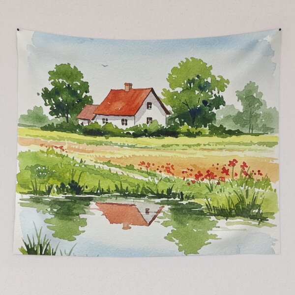 Item preview, Rural landscape designed and sold by Design4uStudio.
