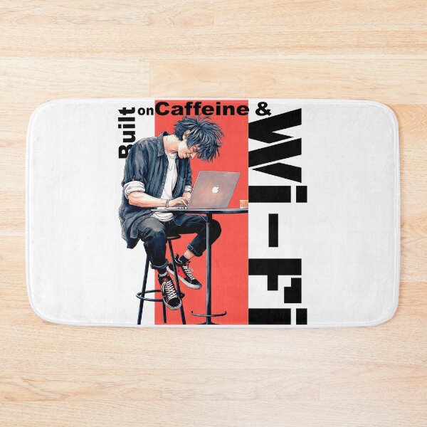 Item preview, Built on Caffeine & Wi - Fi designed and sold by Concept-Hub.