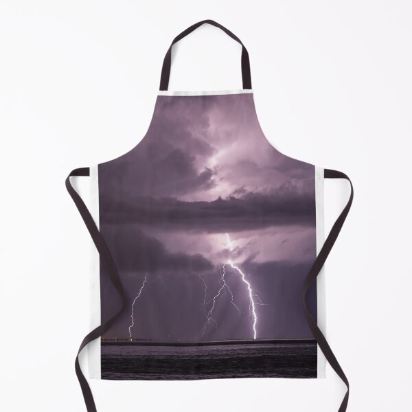Item preview, Lightning Strikes In Purple Skies Photographic Print designed and sold by Mother-Nature65.