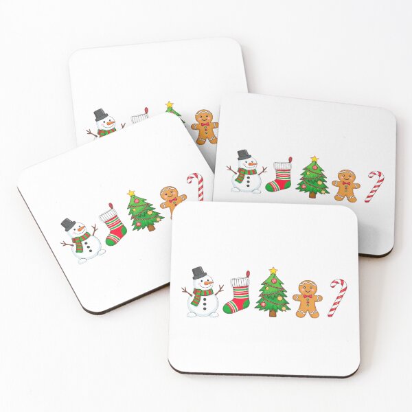 Item preview, Merry Christmas Icons Set | Festive Holiday Symbols Collection designed and sold by Lydatrend Fashion.