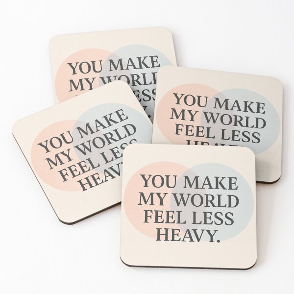 Item preview, You Make My World Feel Lighter designed and sold by HiteshArt111.