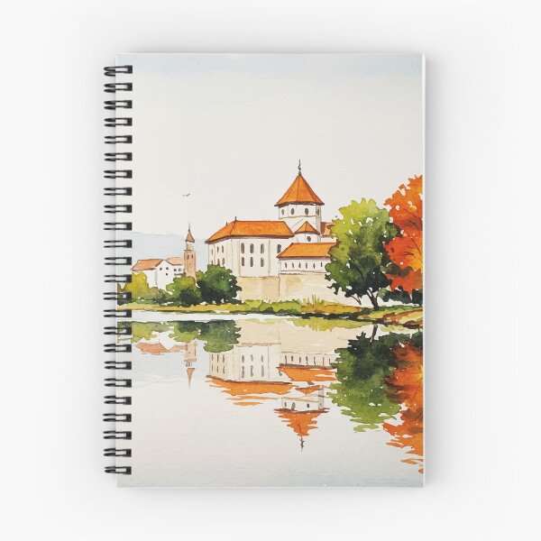 Item preview, Castle reflected in water designed and sold by Design4uStudio.