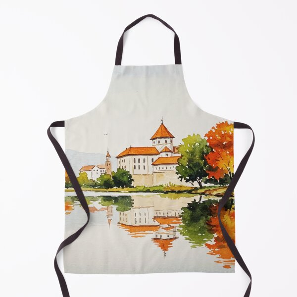 Item preview, Castle reflected in water designed and sold by Design4uStudio.