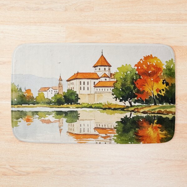 Item preview, Castle reflected in water designed and sold by Design4uStudio.
