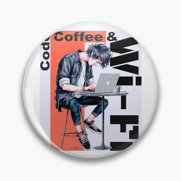 Item preview, Code Coffee & Wi - Fi designed and sold by Concept-Hub.