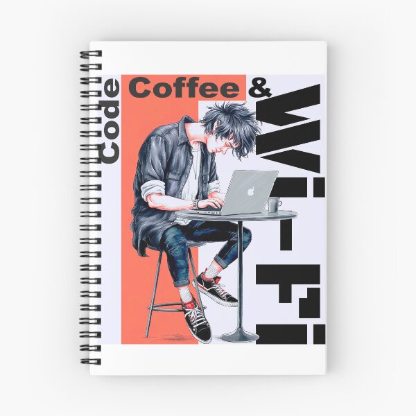 Item preview, Code Coffee & Wi - Fi designed and sold by Concept-Hub.