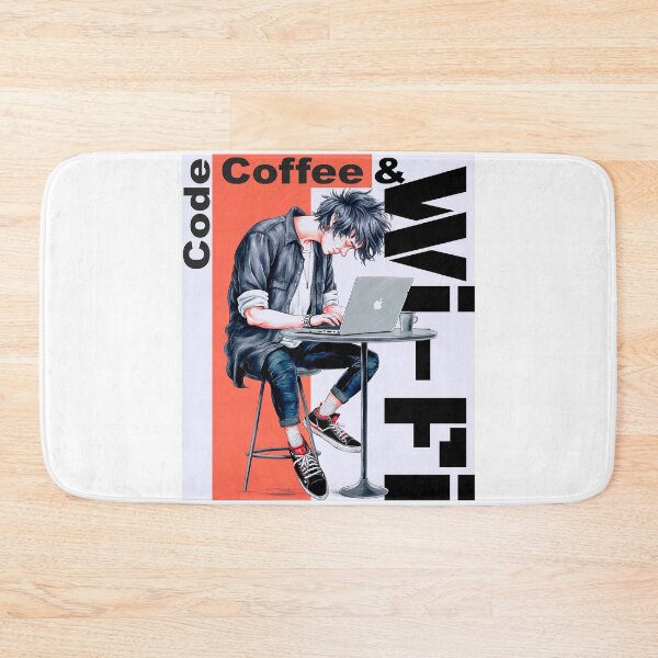 Item preview, Code Coffee & Wi - Fi designed and sold by Concept-Hub.