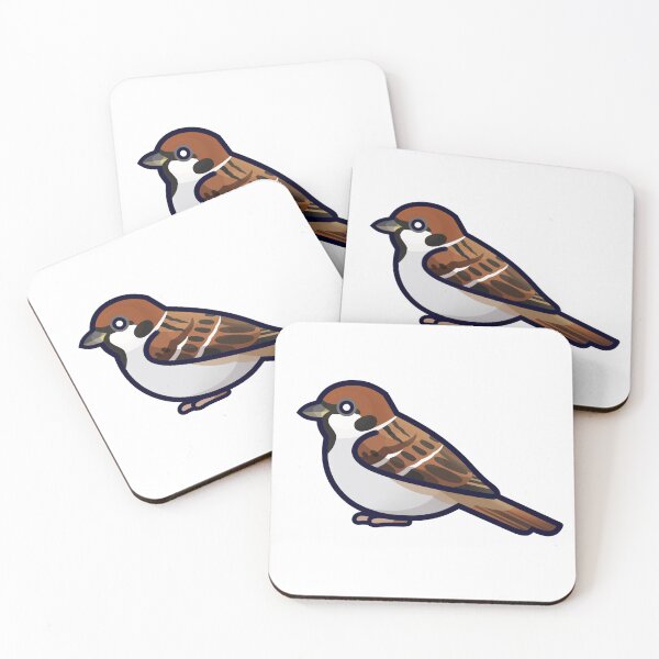 Item preview, Eurasian Tree-Sparrow (Left facing) designed and sold by mitsun.