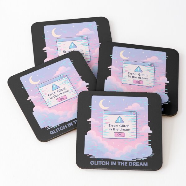 Item preview, Glitch in the Dream Aesthetic Pop-Up Art designed and sold by SidTastic .
