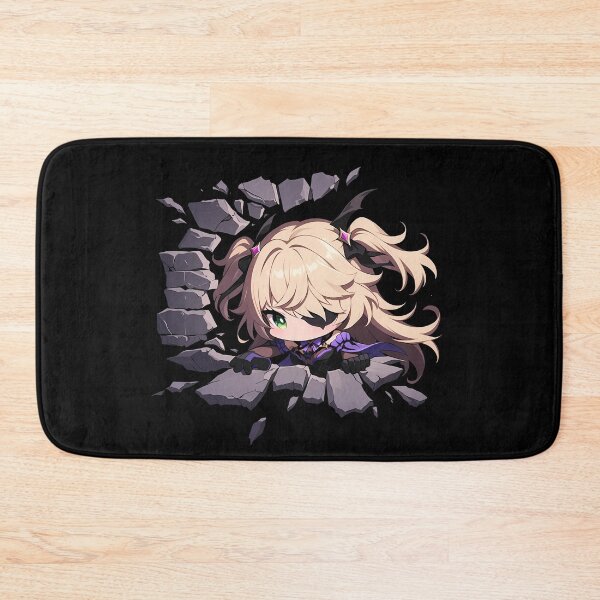 Item preview, Fischl Peeking Through Wall Chibi Style From Genshin Impact Game designed and sold by TorbenKuhano.