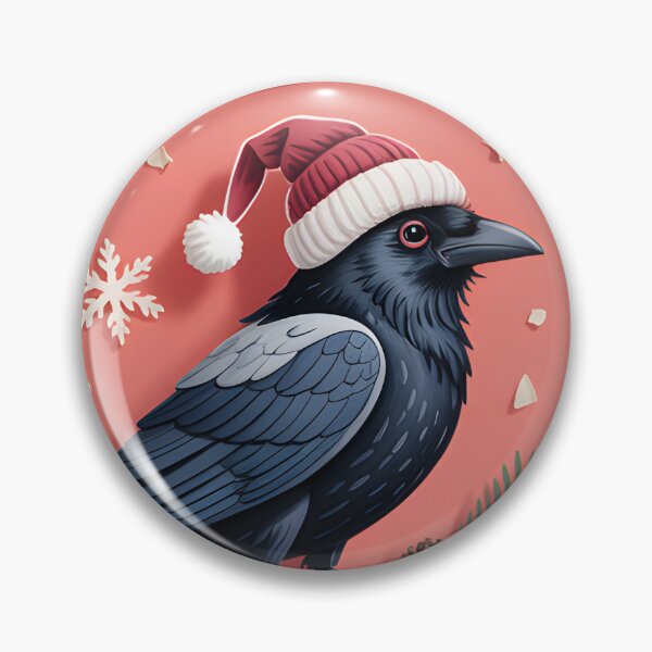 Item preview, Crow Christmas designed and sold by JessArty ⭐⭐⭐⭐⭐.