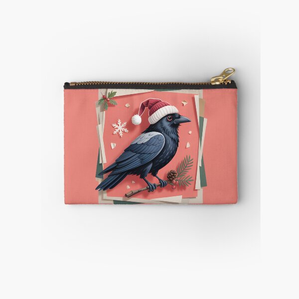 Item preview, Crow Christmas designed and sold by JessArty ⭐⭐⭐⭐⭐.