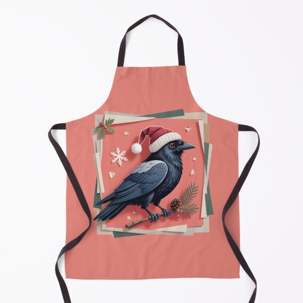 Item preview, Crow Christmas designed and sold by JessArty ⭐⭐⭐⭐⭐.
