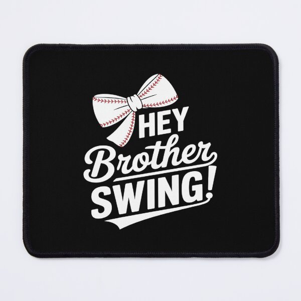 Item preview, Sister Hey Brother Brother Swing Baseball Kida designed and sold by THagBlue.