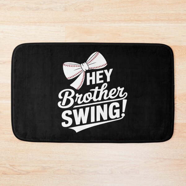 Item preview, Sister Hey Brother Brother Swing Baseball Kida designed and sold by THagBlue.