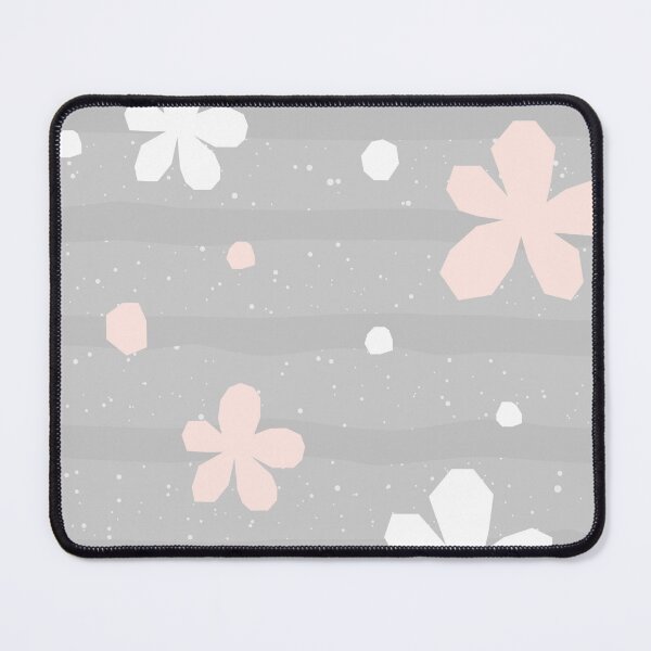 Item preview, Soft Bloom Harmony on Gray Stripes designed and sold by Sashaqumafa.