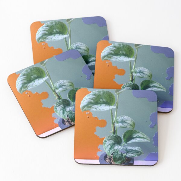 Item preview, Scindapsus Pictus Exotica Modern Art Print designed and sold by AroidIsland.