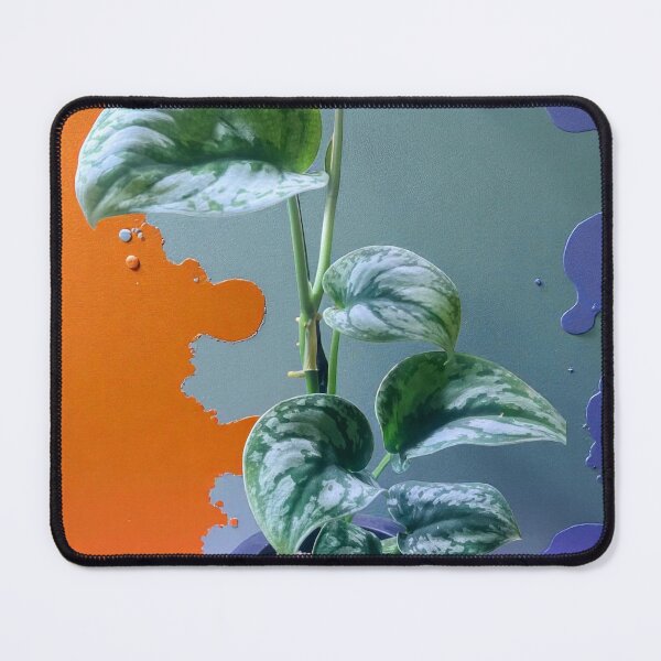 Item preview, Scindapsus Pictus Exotica Modern Art Print designed and sold by AroidIsland.