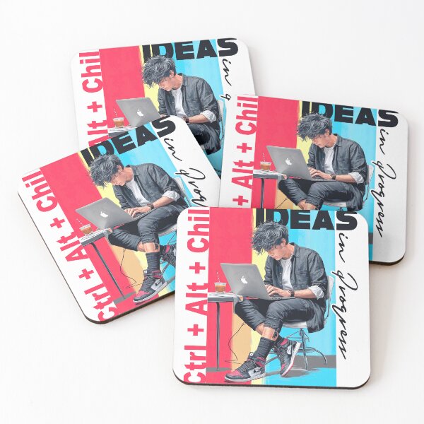 Item preview, Ctrl + Alt + Chill - Ideas in Progress designed and sold by Concept-Hub.