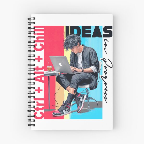 Item preview, Ctrl + Alt + Chill - Ideas in Progress designed and sold by Concept-Hub.