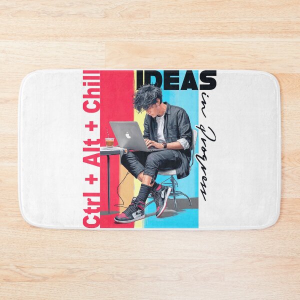 Item preview, Ctrl + Alt + Chill - Ideas in Progress designed and sold by Concept-Hub.