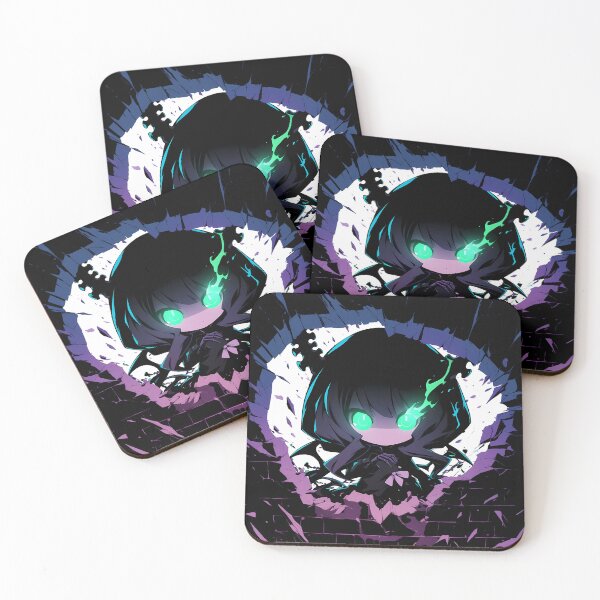 Item preview, Dead Master Peeking Dark Gothic Girl Black Rock Shooter Anime designed and sold by TorbenKuhano.