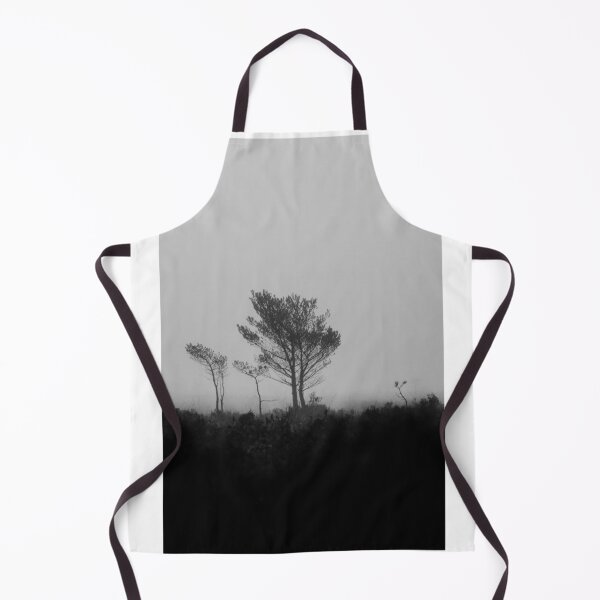 Item preview, Tree Silhouette In Mist Black and White Photographic Print designed and sold by Mother-Nature65.
