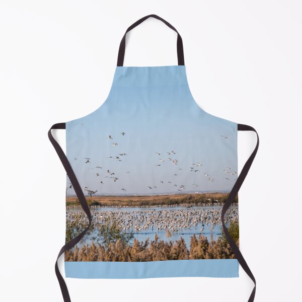 Item preview, Flock of Cranes At the Wetlands designed and sold by Debra Martz.