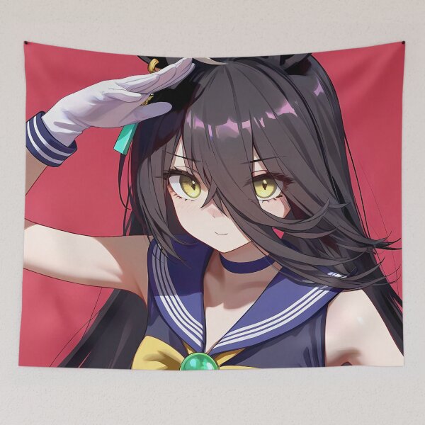 Aperçu de l'œuvre Manhattan Cafe Sailor Uniform Uma Musume Pretty Derby Anime Girl créée et vendue par TorbenKuhano.