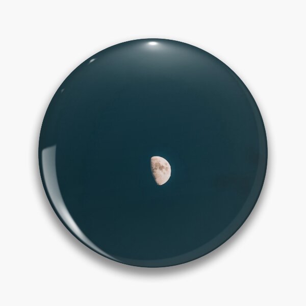 Item preview, Dark Night Sky Third Quarter Moon Photographic Print designed and sold by Mother-Nature65.