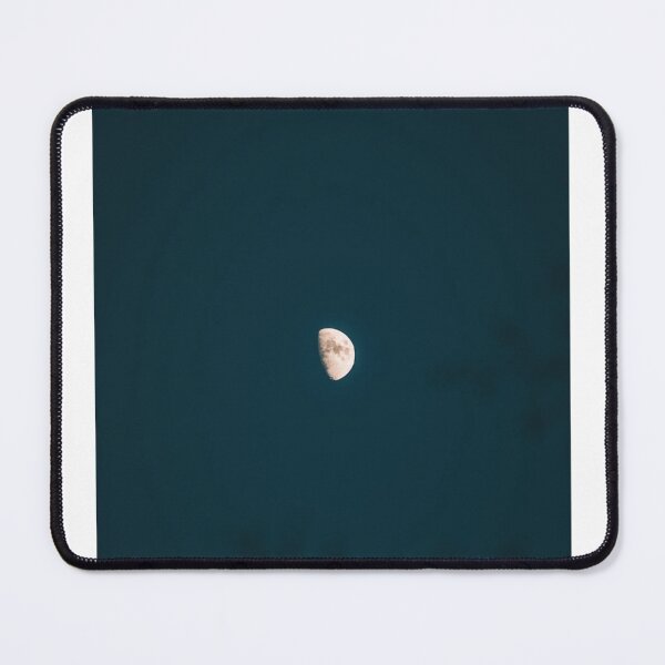 Item preview, Dark Night Sky Third Quarter Moon Photographic Print designed and sold by Mother-Nature65.