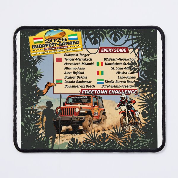 Item preview, Budapest-Bamako 2026 Jungle Peekaboo Every Stage designed and sold by theninja.