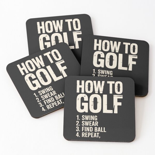 Item preview, How To Golf Swing, Swear, Find Ball, Repeat designed and sold by universe-hold ⭐⭐⭐⭐⭐.