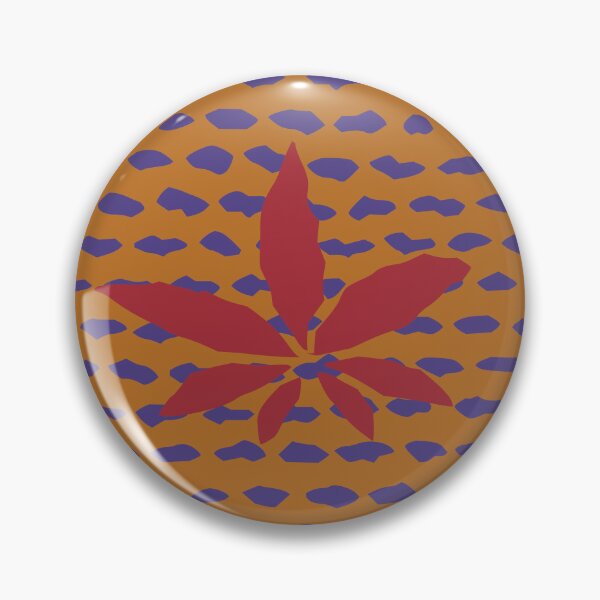 Item preview, Maple Leaves with Hexagon - Japanese vintage design designed and sold by Japan Design Prints.