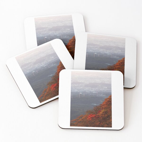 Item preview, Autumn Trees Distant Landscape Photographic Print designed and sold by Mother-Nature65.