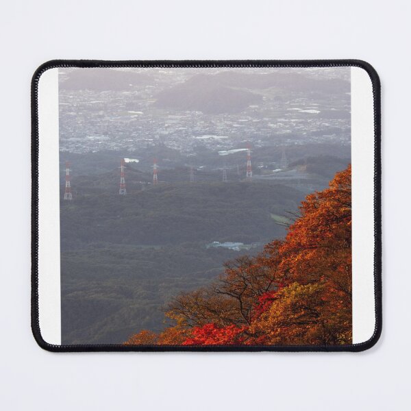 Item preview, Autumn Trees Distant Landscape Photographic Print designed and sold by Mother-Nature65.