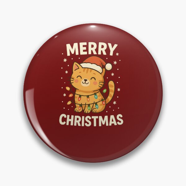Item preview, Cute Funny Christmas Cat T-Shirt – Santa Kitty With Lights – Merry Christmas Holiday Gift designed and sold by B-M-Store.