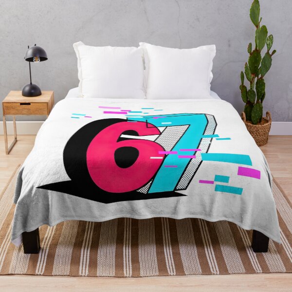 Item preview, 6 7 Six Seven Glitch Viral Gen Z Phrase designed and sold by WHITE FLAME PRINTS.