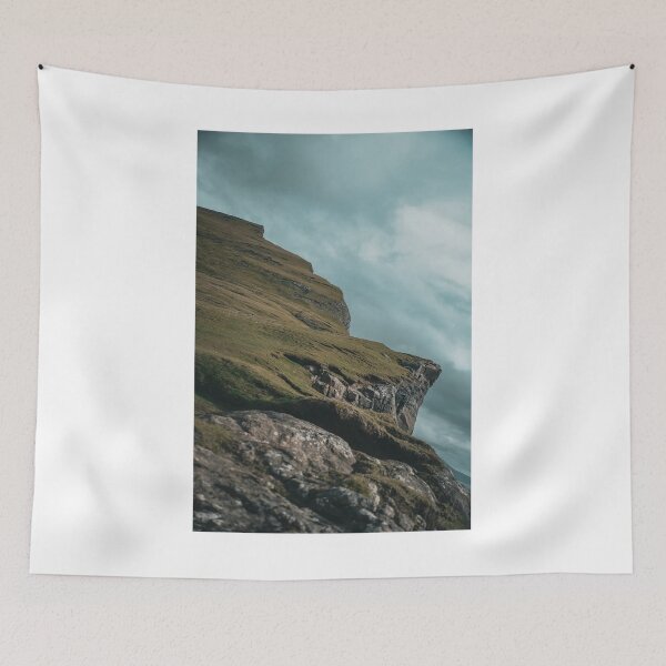 Item preview, Cliff Edge Blue Sky Photographic Print designed and sold by Mother-Nature65.