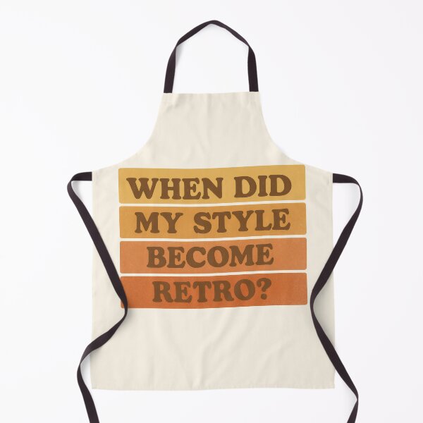 Item preview, When Did My Style Become Retro? – Vintage 70s Text Design designed and sold by Ombrya.