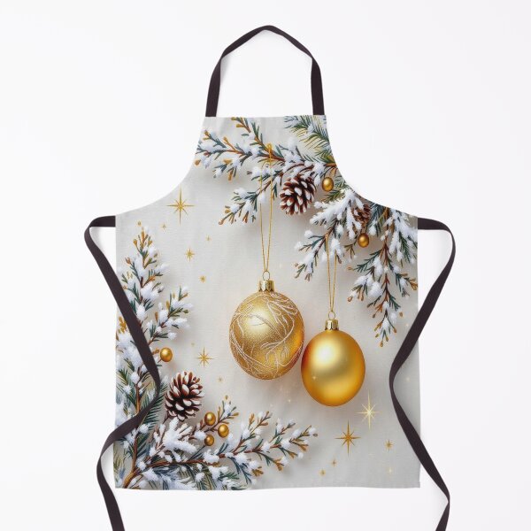 Item preview, Golden Christmas Silence – snow-covered branches, delicate lights & festive magic in a quiet winter atmosphere designed and sold by FotoworldEdel.