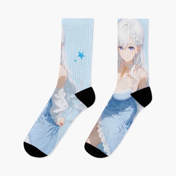 Item preview, Belfast Azur Lane Anime Girl Winter Blue Elegance designed and sold by TorbenKuhano.